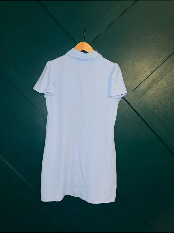 Amanda Uprichard Pale Blue Collared Top - Image 3