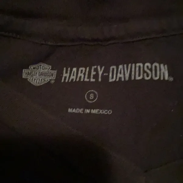 Harley Davidson V-Neck T-Shirt - Image 3