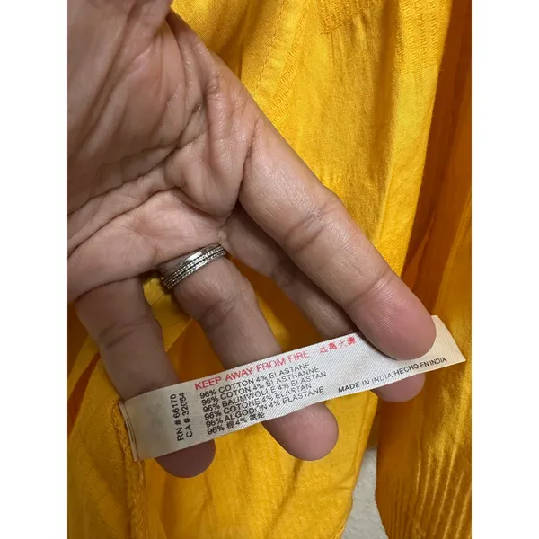 Free People Endless Summer Ready Midi Dress NWT Cutout Ruched Assymetrical M - Image 11