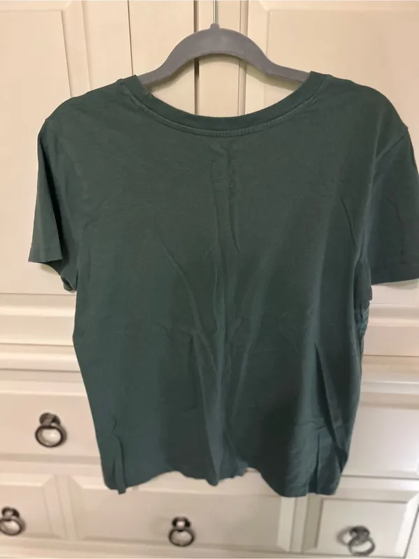 Vans Olive Green Logo Tee - Image 2