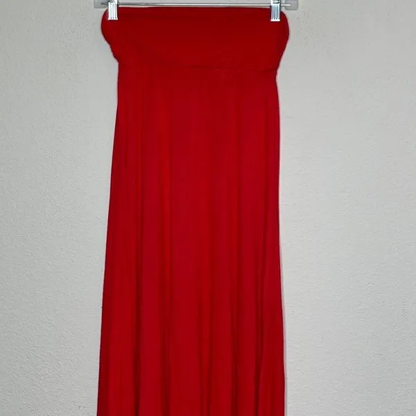 Vintage Vitta Luna Strapless Maxi Skirt‎ - Image 2