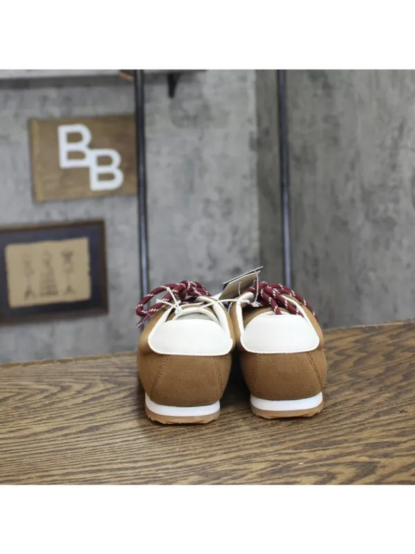 NWT Universal Thread JoJo Sneakers Double Lace Low Top 94462312 Brown 6.5M - Image 5