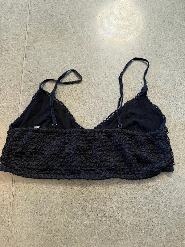 Free People Black Bralette - Image 3