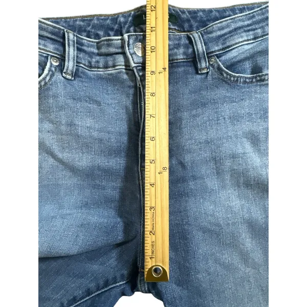 Lauren Ralph Lauren Womens Jeans Light Wash Straight‎ Leg Size 10P - Image 4