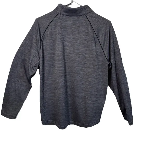Greg Norman Play Dry Men's Sweatshirt Dark Gray 1/4 Zip Long Sleeves, Size M - Image 4