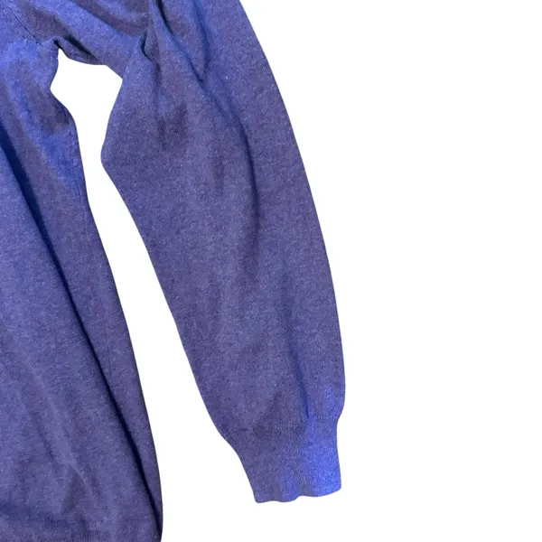 Women's Old Navy Purple Lightweight Tunic Minimalist Sweater SZ XXL 100% Cotton - Image 3