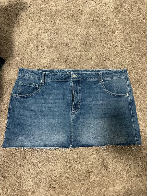 No Boundaries Jean skirt - Image 2