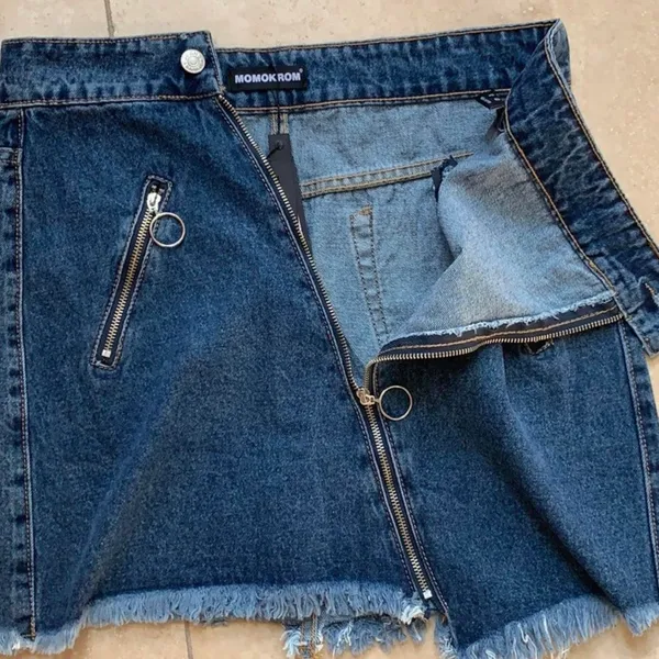 Momokrom Jean Skirt - Image 8