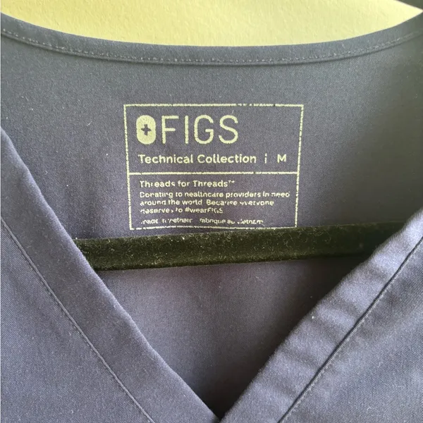 Figs Catarina One Pocket Scrub Top medium nurse hospital workwear‎ - Image 3