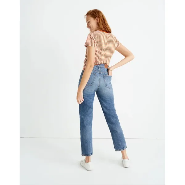 Madewell Classic Straight Jeans in Peralta Wash - Image 2