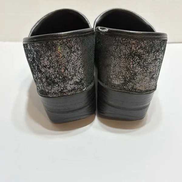 Dansko Professional Metallic Iridescent Clog Shoes Womens 41 Comfort Multicolor - Image 3