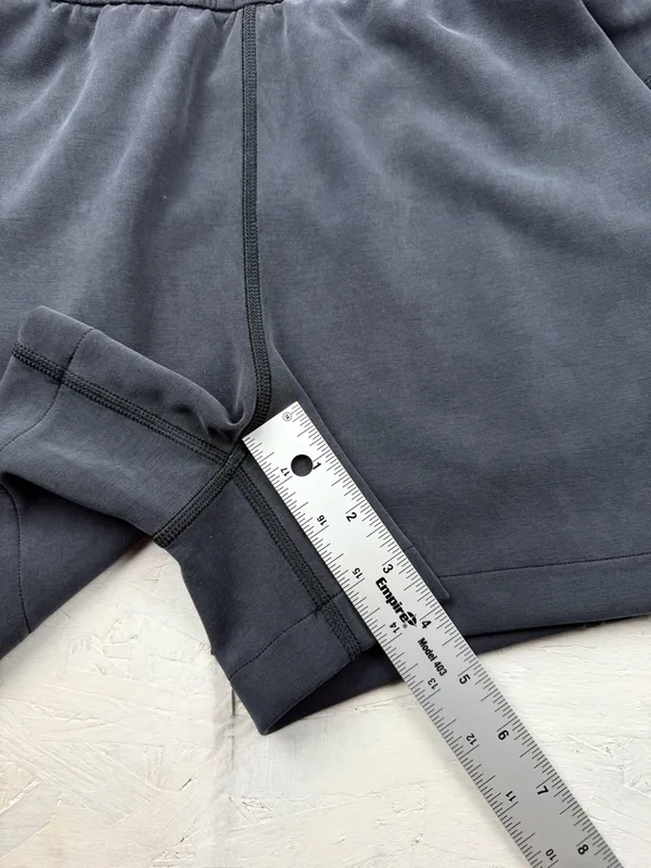 Lululemon Softstreme Lounge Shorts Gray Size 4 High Rise Comfort‎ - Image 6