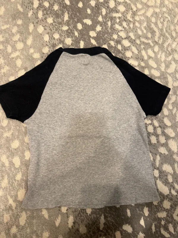 Color block Brandy Melville cropped tshirt - Image 3