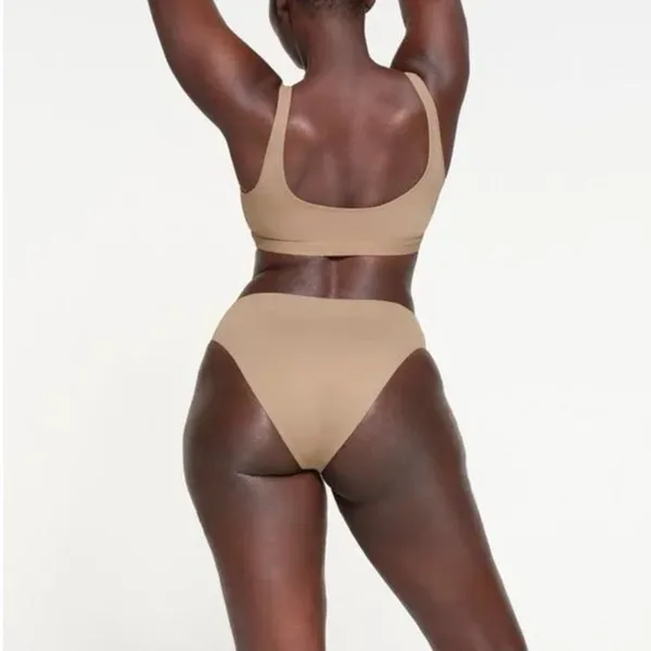 Skims Swim Mid Waist Bottom Desert Size Small - Image 2
