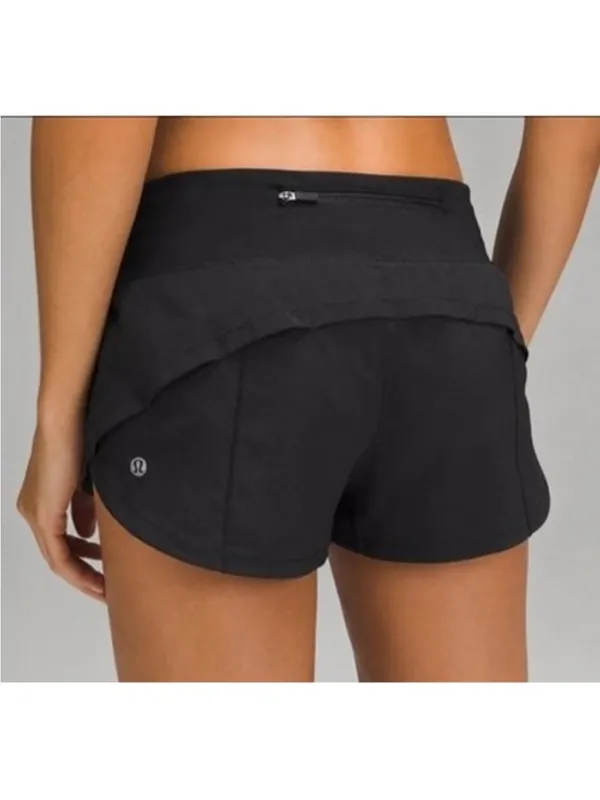 Lululemon Speed Up Shorts Black Women’s size 4 - Image 3