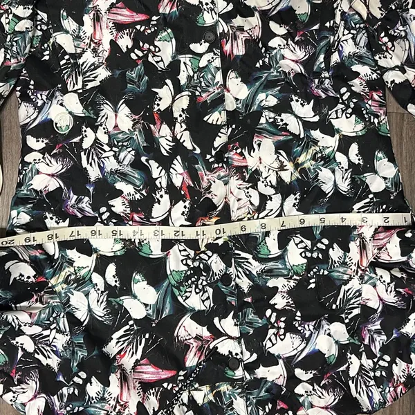 Volcom Women’s Snowboard Jacket Floral Print Hooded Winter Snow Ski, 8k. - Image 13