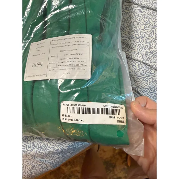 NWT OYS Size XXL Deep V Neck Cap Sleeve Pleated A Line Midi Dress Pocket Green - Image 5
