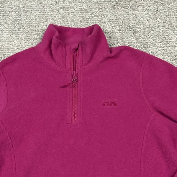 Helly Hansen Polartec Fleece Pullover Womens Small Magenta 1/4 Zip Sweatshirt - Image 2