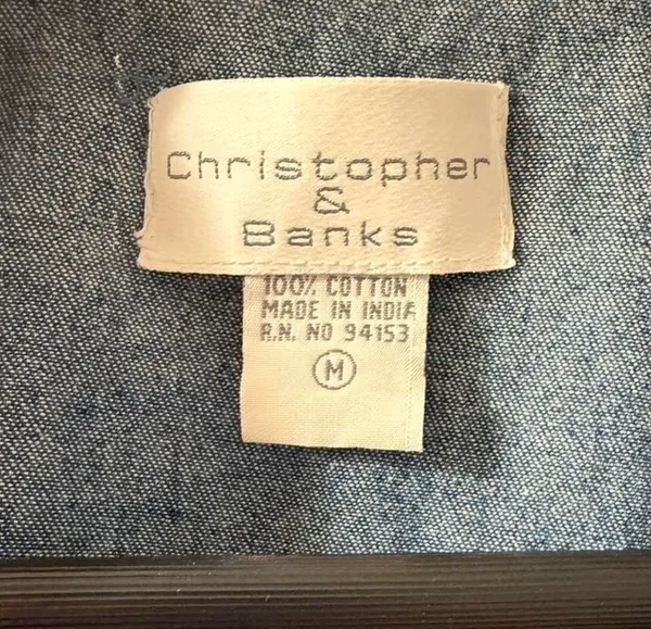 Christopher & Banks Vintage Vest - Image 3