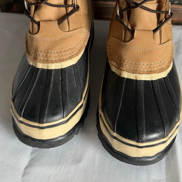 Cabela's Womens Snowpack Insulated‎ Waterproof Lace Up Faux Fur Boots Size 8 - Image 3