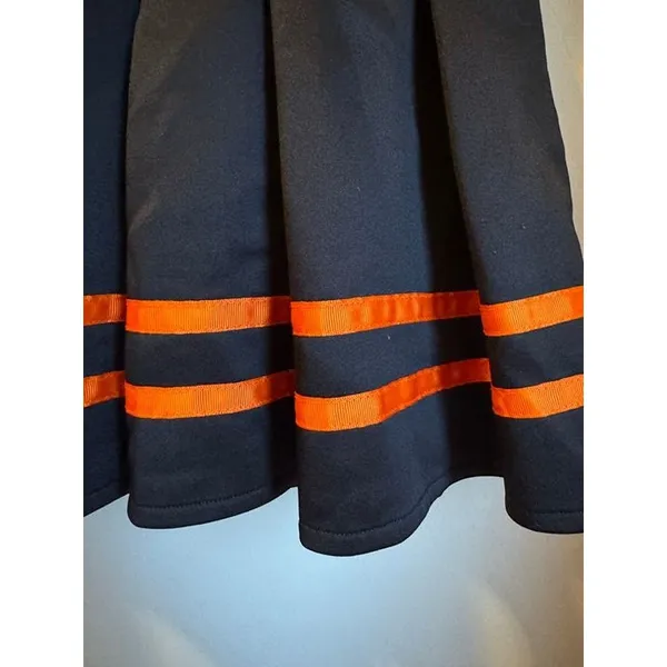 Pumpkin Pleated Skirt - Image 3