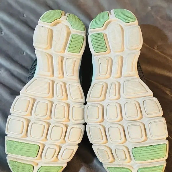 Nike Flex Running Shoes Sneakers Grey Mint Green Women’s 9.5 - Image 10