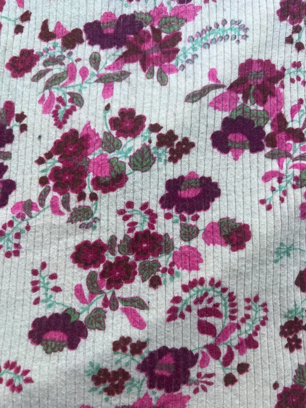 Free People Floral Print Thermal - Image 2