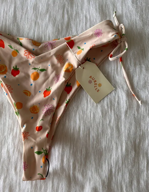 Aurelle Swim NWT Tay Ruched Bikini Bottoms - Image 5