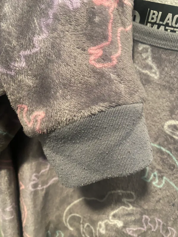 Black Matter Fuzzy Dinosaur Sweater - Image 4