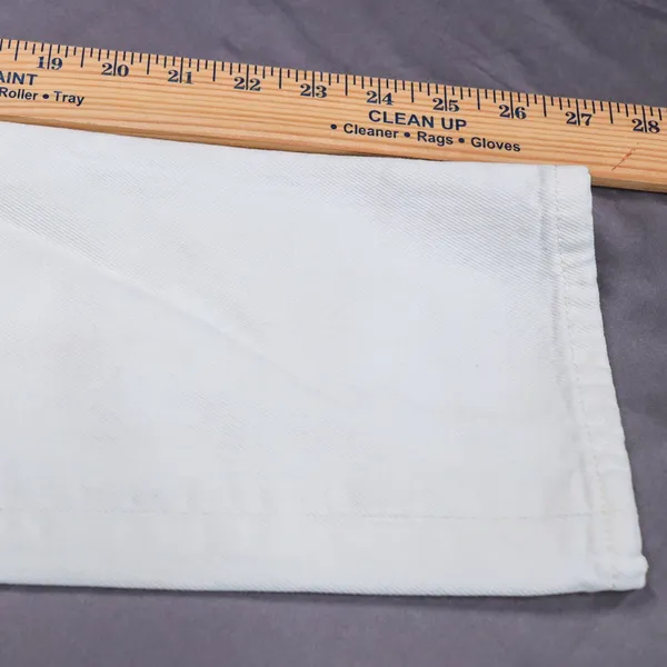 Levi's 501 Skinny Jeans‎ Women 28 White Distressed Button Fly High Rise Denim - Image 13