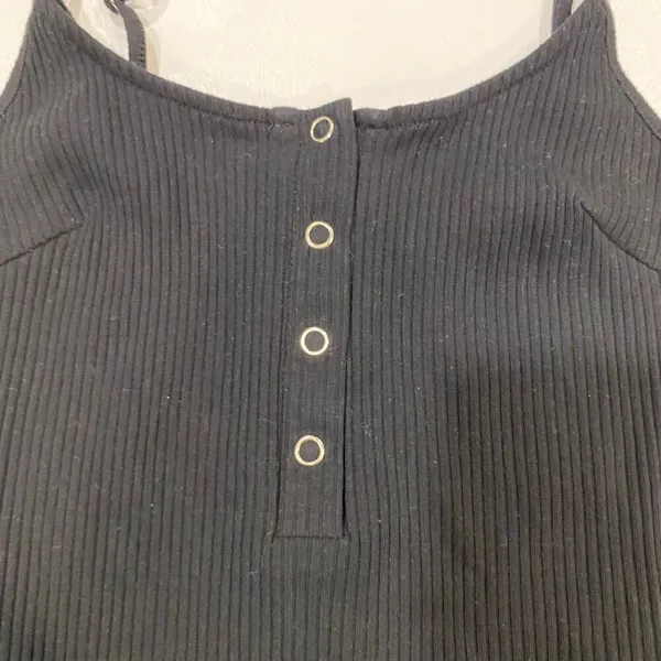 Beginning Boutique Black Ribbed Bodycon Mini Dress Women’s Size 8 Small - Image 5