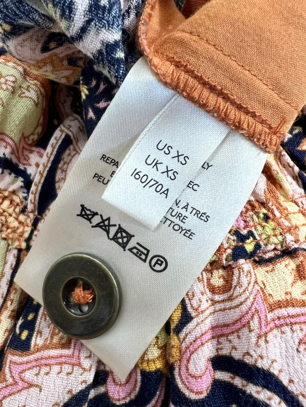 Anthropologie Odette Printed Joggers Paisley - Image 7