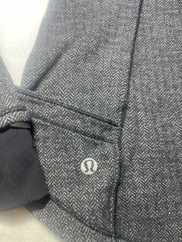 lululemon athletica Heathered Charcoal Quarter-Zip Pullover - Image 2