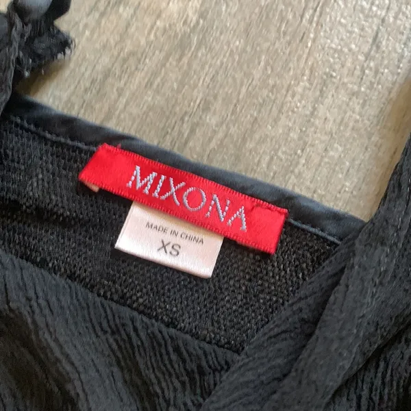 Mixona black nightgown Size XS - Image 4