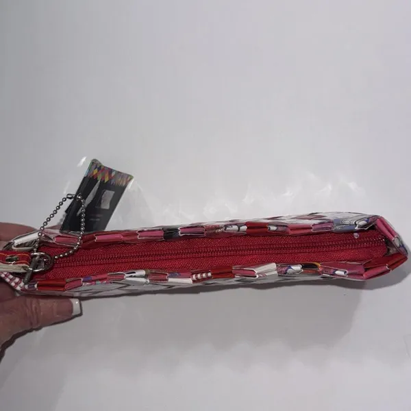 Vintage 90s Y2K Twizzler Cherry Berry Strawberry Candy Wrapper‎ Zip Purse NWT - Image 13