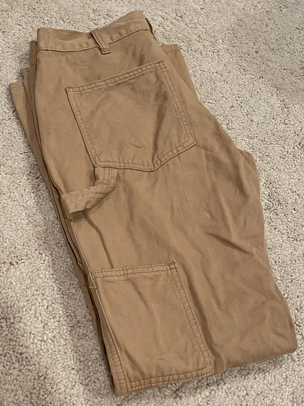Shanghai Cargo Pants - size small EUC Light Brown/Tan - Image 2
