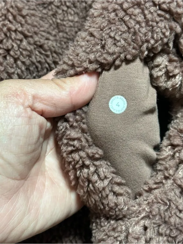 Lululemon Warmth Restore Long Pullover in the color Smoky Topaz - Image 9