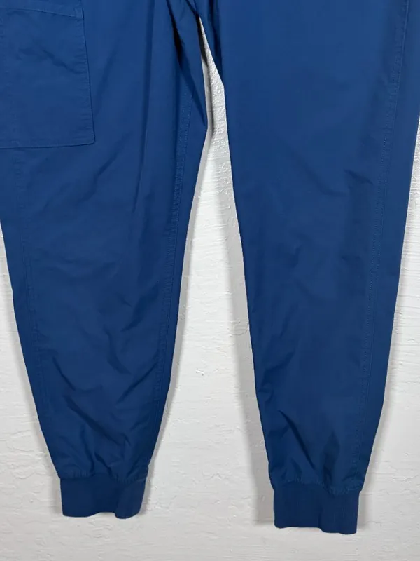 Carhartt Force Women L Navy Blue Essential Jogger Scrub Pants Medical Nurse - Image 2