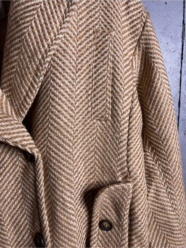 Free people Ari Wool Blend Peacoat in size Large. NWT - Image 9