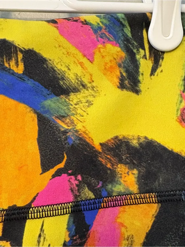 Lululemon wunder train high-rise short 6" in undertone black multi color size 2 - Image 4