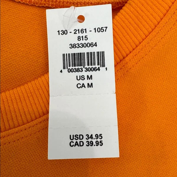 Bright Orange Crop Tee - Image 4