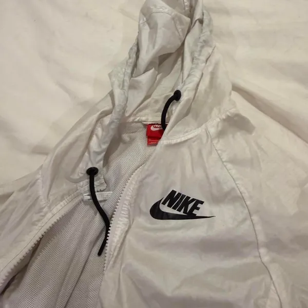 Nike Women's Black and White Jacket - Image 4