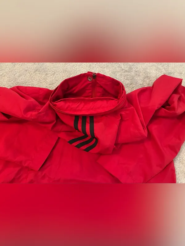 Women’s Adidas Pink Hooded Zip up Jacket Size Medium - Image 10
