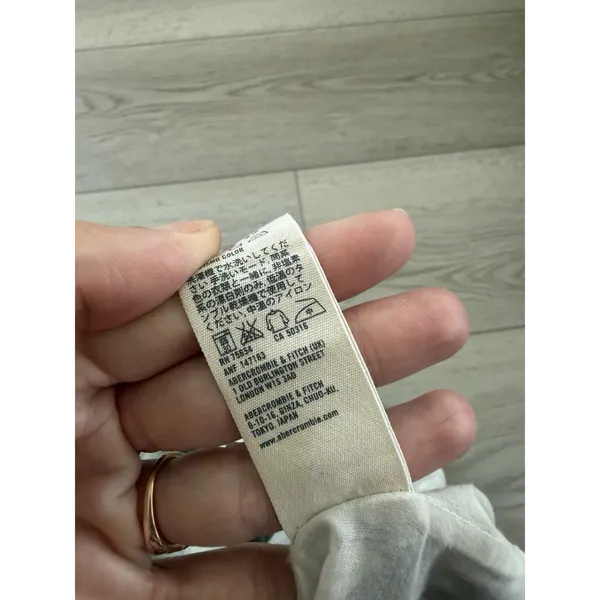 y2k ABERCROMBIE & FITCH floral smocked cami babydoll top SMALL tag - Image 5
