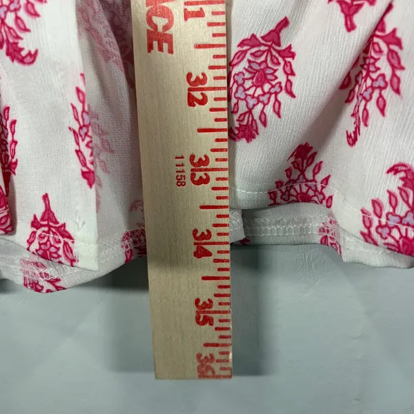 Roller Rabbit Target Pink White Block Print Swim Cover Up Dress Large New Tags - Image 5