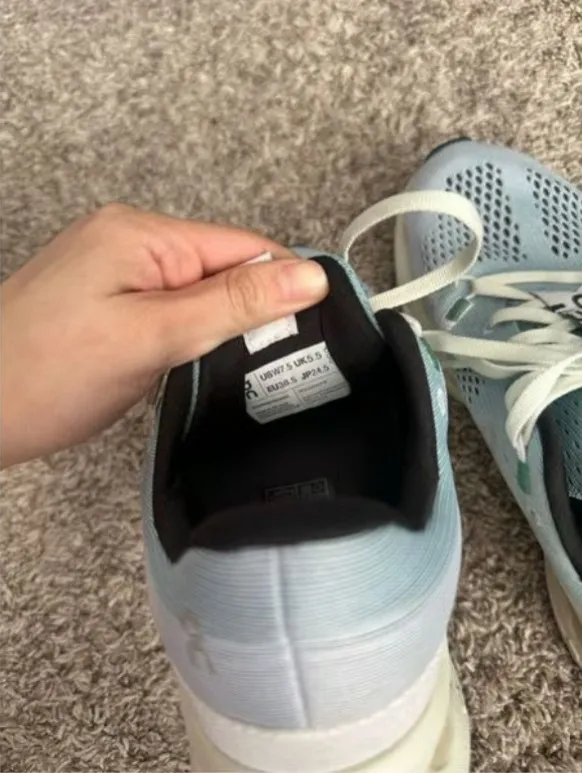 On Running On Cloud Cloudsurfer Running Cushioned Shoes Mineral/Aloe Women’s 7.5 - Image 2