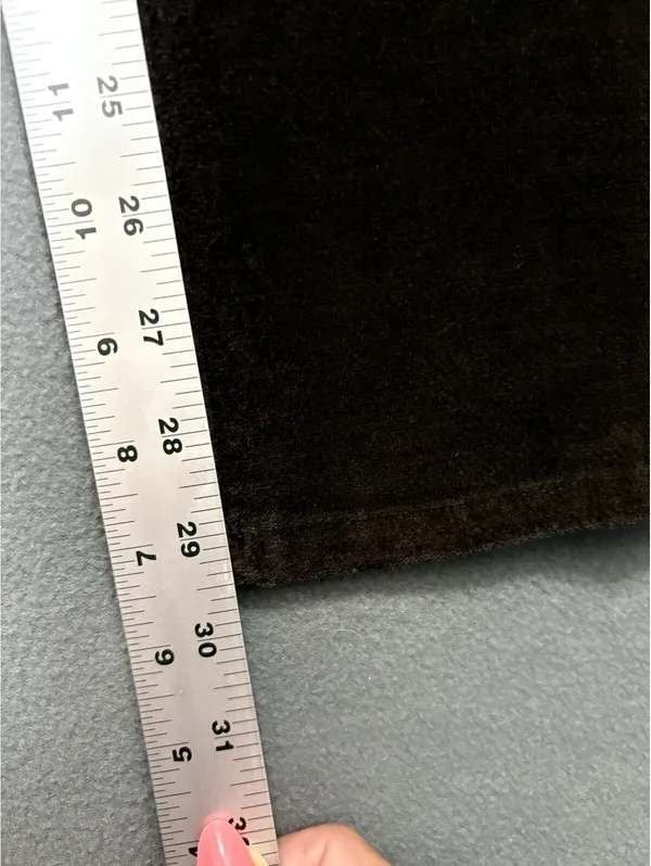 Talbots Size 12 Brown Velvet Corduroy Leg Pants Stretch - Image 7