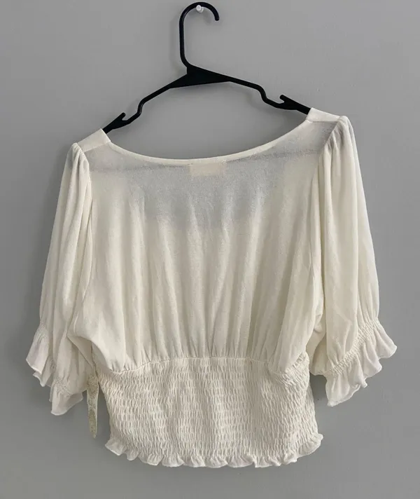 Altar'd State Cropped Shirt - Image 3