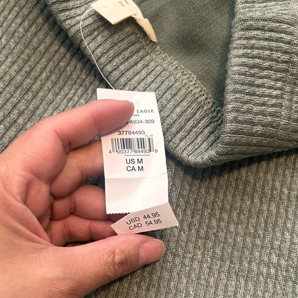American Eagle flare knit pants - Image 4