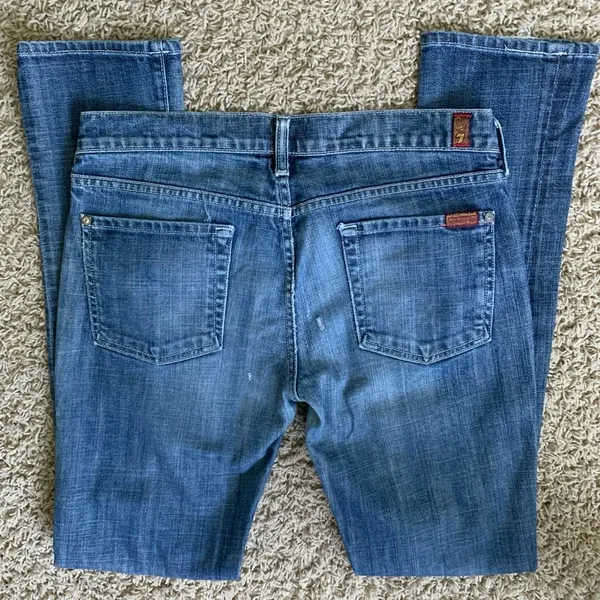 7FAM Joyce size 29 blue jeans - Image 5